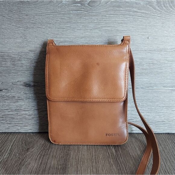 Fossil Small Vintage Leather Crossbody Bag - Picture 1 of 6